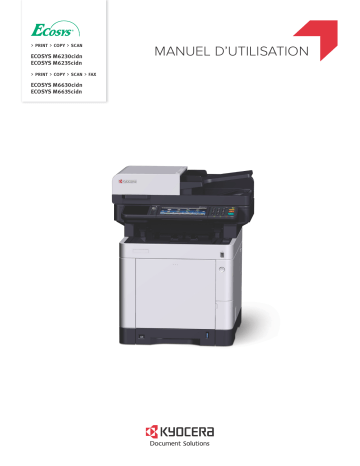 Manuel du propriétaire | KYOCERA FS-1325MFP Manuel utilisateur | Fixfr