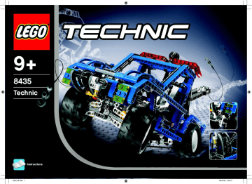 Guide d'installation | Lego 8435 4WD Manuel utilisateur | Fixfr