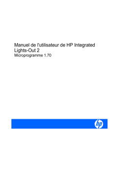 HP INTEGRATED LIGHTS-OUT (ILO 2) FEATURING ILO ADVANCED PACK Manuel utilisateur