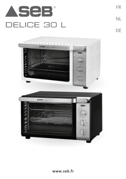 SEB OF2758 DELICE TURBO 30 L Manuel utilisateur