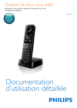 Philips D455D495 Manuel utilisateur