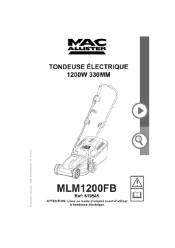 Mac Allister MLMP1200MLMP1300MLMP1600MLMP1800SP Manuel utilisateur