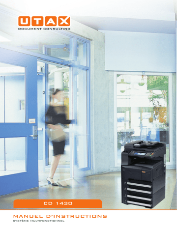 Mode d'emploi | Utax CD 1430 Copy System Manuel utilisateur | Fixfr