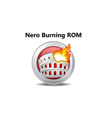 Nero Burning Rom Mode d'emploi | Fixfr