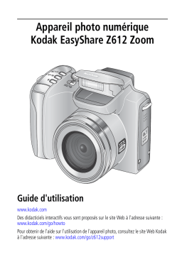 Kodak EasyShare Z612 Zoom Manuel utilisateur