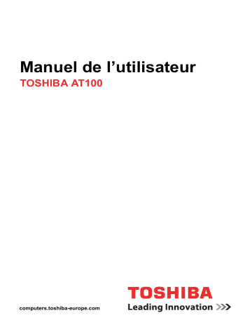 Mode d'emploi | Toshiba AT100 Manuel utilisateur | Fixfr