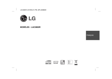 LG LAC2800R Manuel du propriétaire | Fixfr