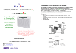 PUR LINE PLS 2100BM Manuel utilisateur