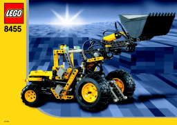 Lego 8455 Back-hoe Loader Manuel utilisateur