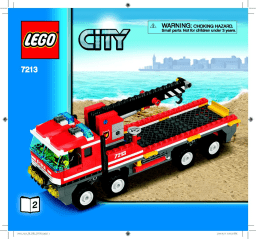 Lego 7213 Off-road Fire Truck & Fireboat Manuel utilisateur