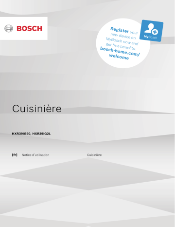 Manuel du propriétaire | Bosch HGD72D222F Manuel utilisateur | Fixfr