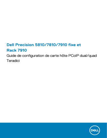 Precision Tower 7910 | Dell Precision Rack 7910 workstation Manuel du propriétaire | Fixfr