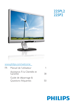 Philips 225PL2ES Manuel utilisateur