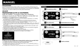 CTEK D250SA Manuel du propriétaire