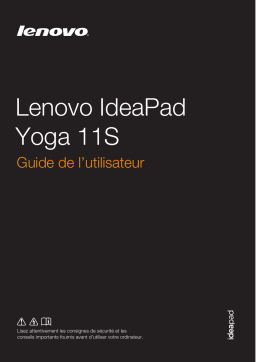 Lenovo YOGA 11S (59373588) Manuel utilisateur