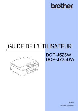 Brother DCP-J725DW Manuel utilisateur