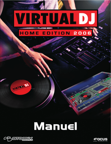 Virtual DJ 2006 Home Edition Manuel utilisateur | Fixfr