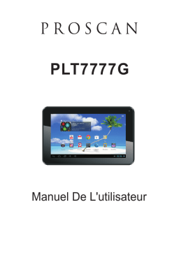 ProScan PLT 7777-G Manuel utilisateur