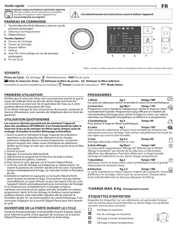 Mode d'emploi | Indesit NT CM10 8BK FR Manuel utilisateur | Fixfr