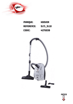 Hoover SL71_SL10 PARQUET SPACE EXPLORER Manuel utilisateur