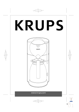 Krups AROMA PERFECTION SYSTEM Manuel utilisateur