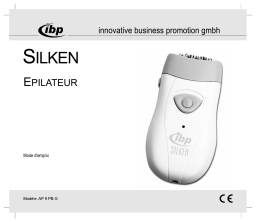 IBP SILKEN Manuel utilisateur