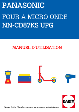 Panasonic NN-CT565M Manuel utilisateur