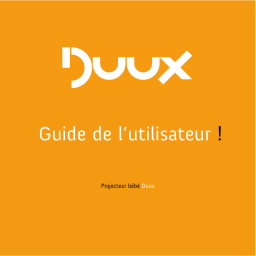 Duux Baby Projector Manuel utilisateur