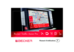 Becker 7916 Traffic Assist Pro Manuel utilisateur