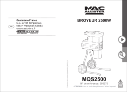 Mac Allister MSHP2500 Mode d'emploi