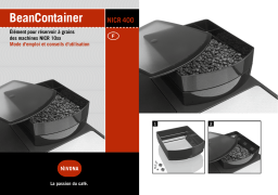 Nivona NICR 400 - BeanContainer Manuel utilisateur