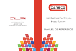 Caneco BT version 5.5 Manuel utilisateur