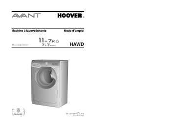 Manuel du propriétaire | Hoover HAWD 11746P8 Manuel utilisateur | Fixfr