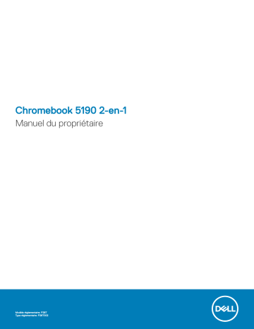 Dell Chromebook 5190 2-in-1 Manuel du propriétaire | Fixfr