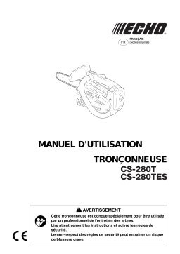 Echo CS280T Manuel utilisateur