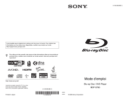 Sony 760 Manuel utilisateur