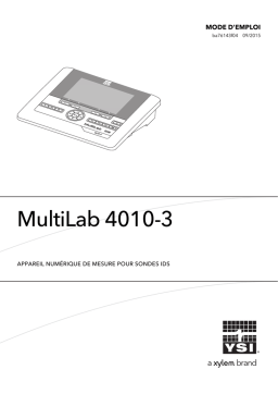 YSI MultiLab 4010-3 Manuel utilisateur
