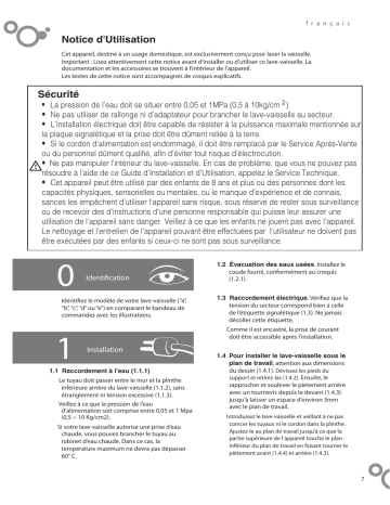 Manuel du propriétaire | sauter DPI7884W Manuel utilisateur | Fixfr