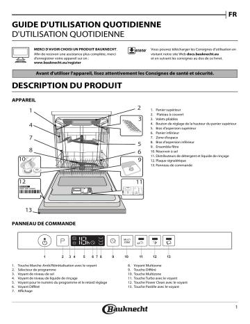 Mode d'emploi | Bauknecht BIO 3T333 DELM Manuel utilisateur | Fixfr