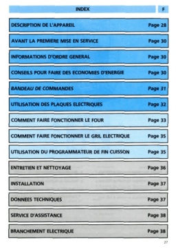 Whirlpool ACM 253 /WP Manuel utilisateur