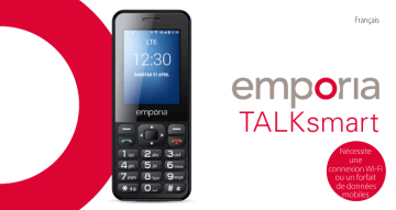 Talk Smart | Mode d'emploi | EMPORIA V800 Manuel utilisateur | Fixfr