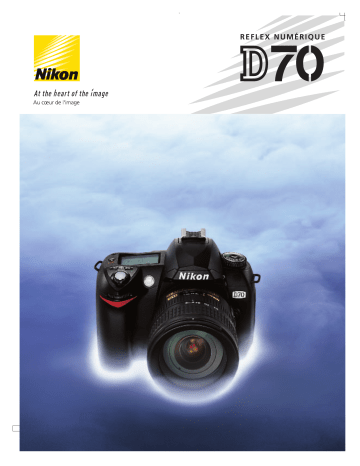 Manuel du propriétaire | Nikon D70 Manuel utilisateur | Fixfr