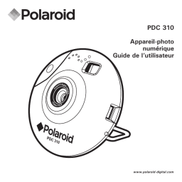 Polaroid PDC 310 Manuel utilisateur