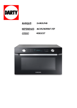 Samsung MG23K3515AK Manuel utilisateur