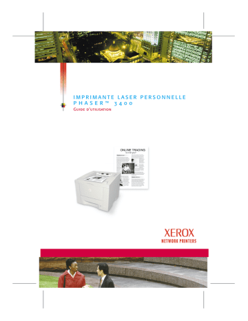 Xerox 3400 Phaser Mode d'emploi | Fixfr