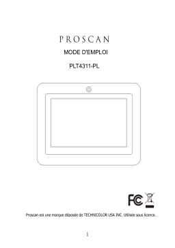 ProScan PLT 4311-PL Mode d'emploi