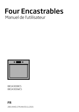 Beko OIE22100X Manuel utilisateur