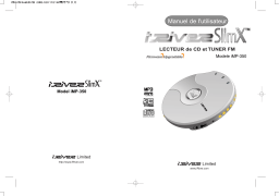 iRiver iMP-350 Manuel utilisateur