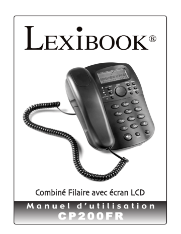 Manuel du propriétaire | Lexibook CP200 Manuel utilisateur | Fixfr