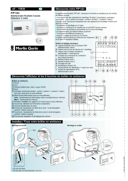 MERLIN GERIN FIP CLIC Manuel utilisateur